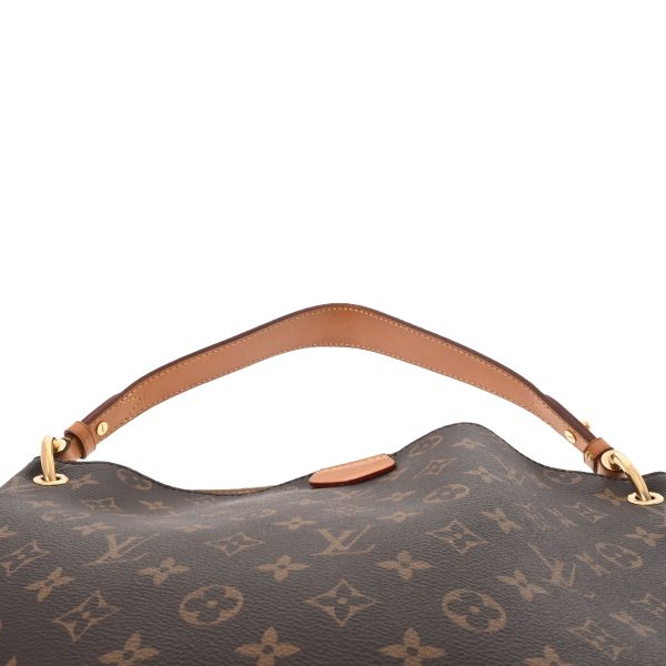 3 Louis Vuitton Monogram Graceful PM Beige Monogram Canvas