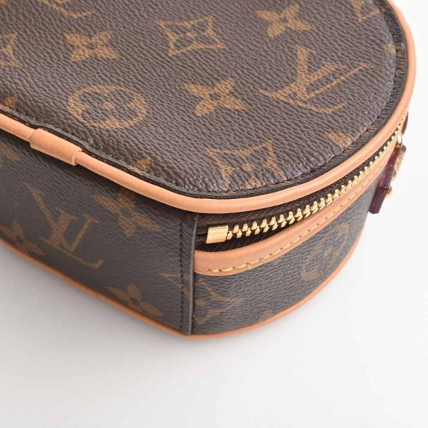 3 Louis Vuitton Monogram Mini Boite Chapeau Shoulder Bag Brown