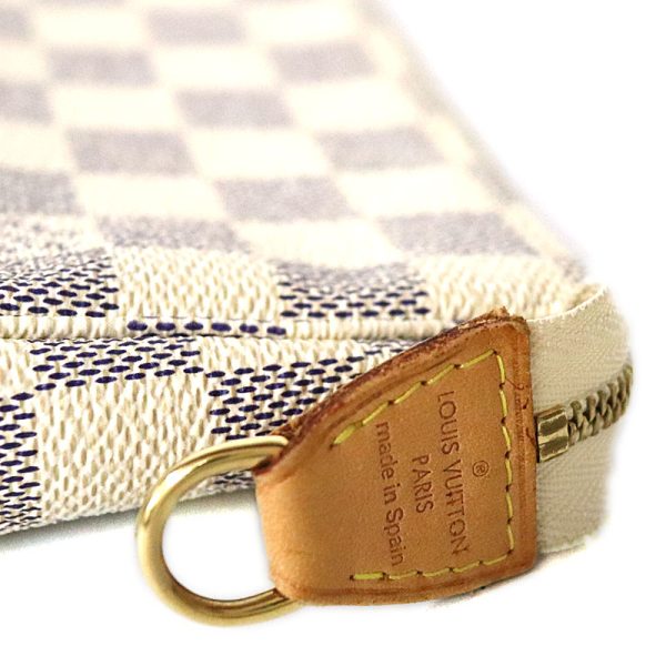 3 Louis Vuitton Pochette Accessoires Damier Azur