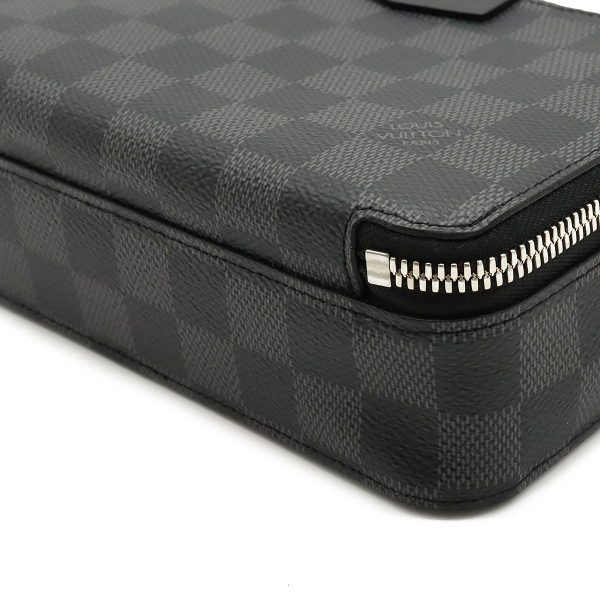 3 Louis Vuitton Damier Graphite Alpha Wearable Wallet