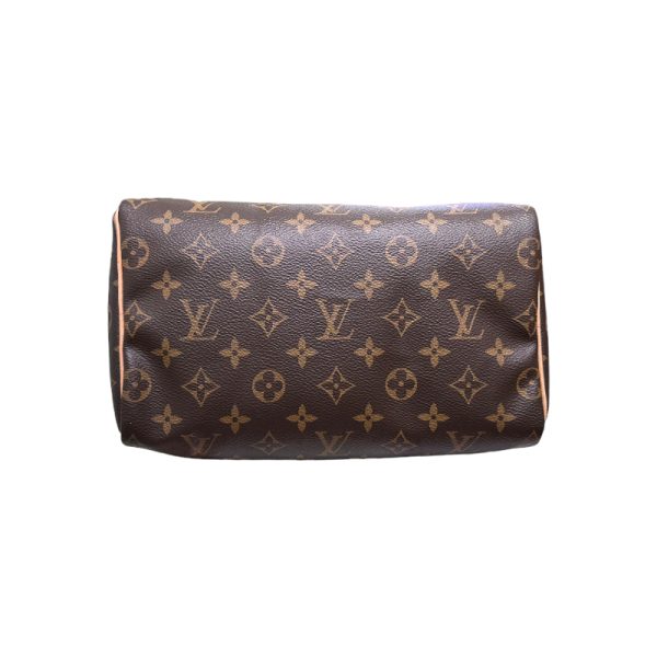 3 Louis Vuitton Speedy 25 Brown Monogram Handbag