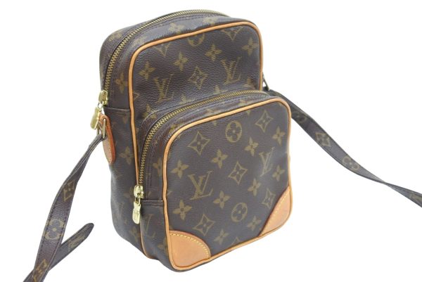 3 Louis Vuitton Shoulder Bag Amazon Pochette Pvc Leather Brown