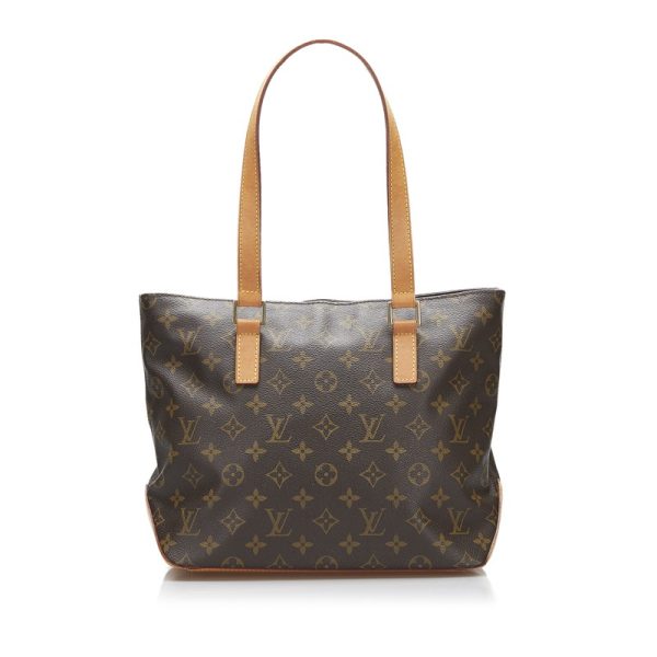 3 Louis Vuitton Monogram Hippo Piano Tote Bag Brown Leather