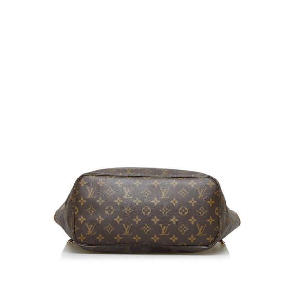 3 Louis Vuitton Monogram Neverfull MM Tote Bag