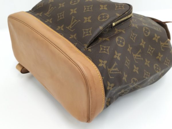 3 Louis Vuitton Backpack Rucksack Monsouris MM Monogram