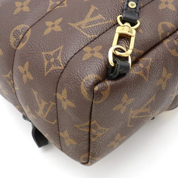 3 Louis Vuitton Monogram Palm Springs Backpack Mini Rucksack Leather Black