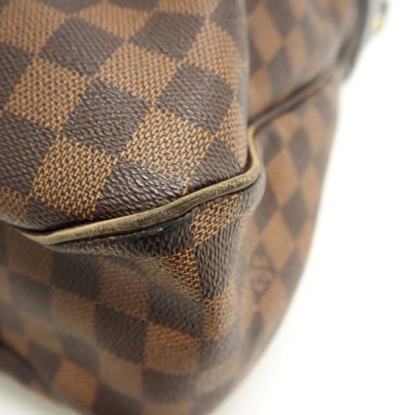 3 Louis Vuitton Evora MM Damier Handbag Brown