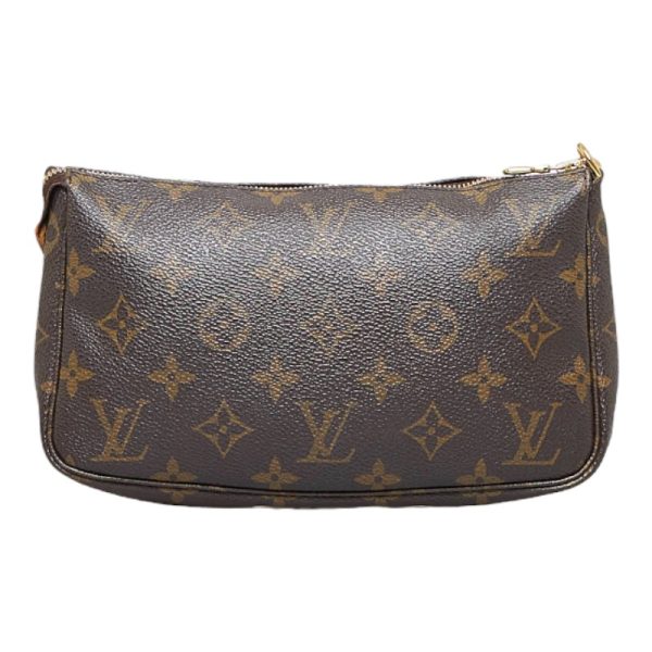 3 Louis Vuitton Monogram Pochette Accessoire Diagonal Shoulder Bag Pouch