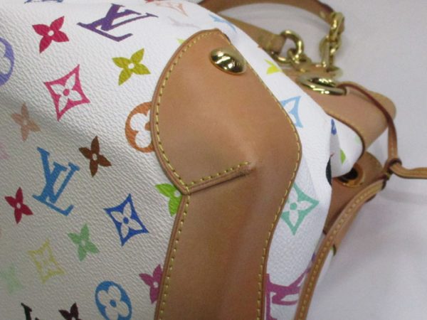 3 Louis Vuitton Ursula Handbag Monogram Multicolor