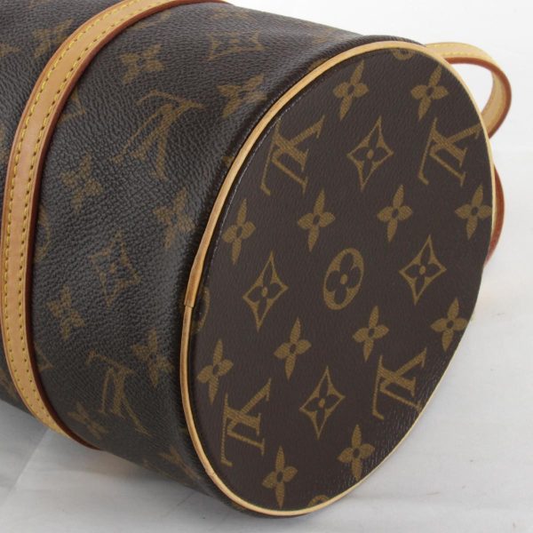 3 Louis Vuitton Papillon With Pouch Handbag Monogram Canvas