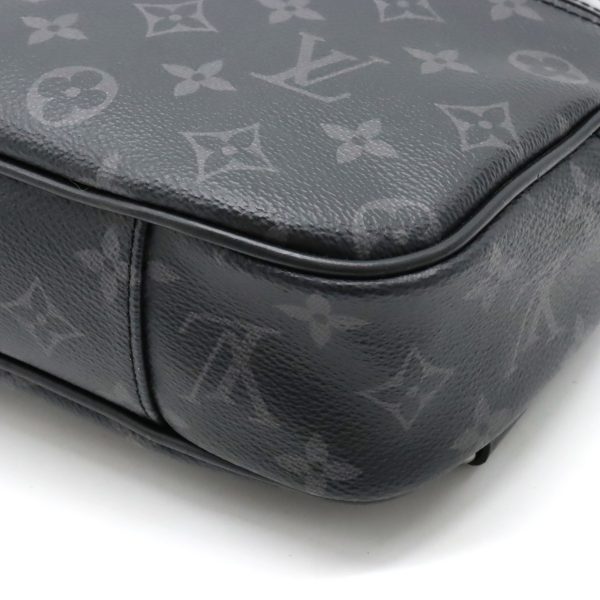 3 Louis Vuitton Monogram Eclipse Bum Bag Pouch Clutch Bag