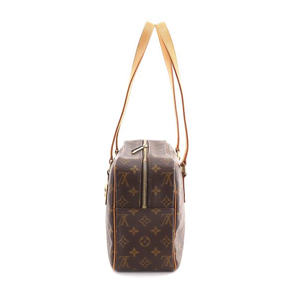 3 Louis Vuitton Monogram Cite GM Shoulder Bag Brown