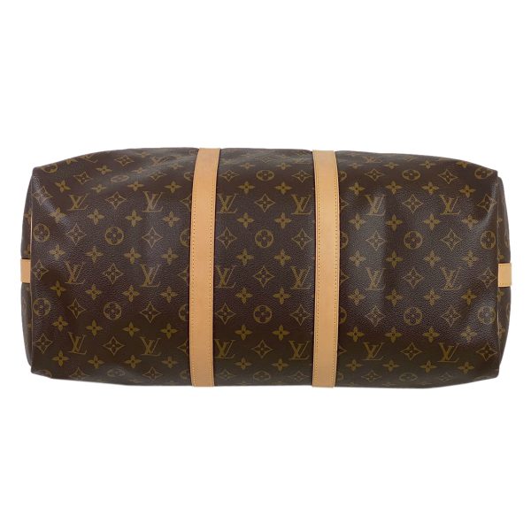 3 Louis Vuitton Keepall Bandouliere Boston Bag Monogram Brown