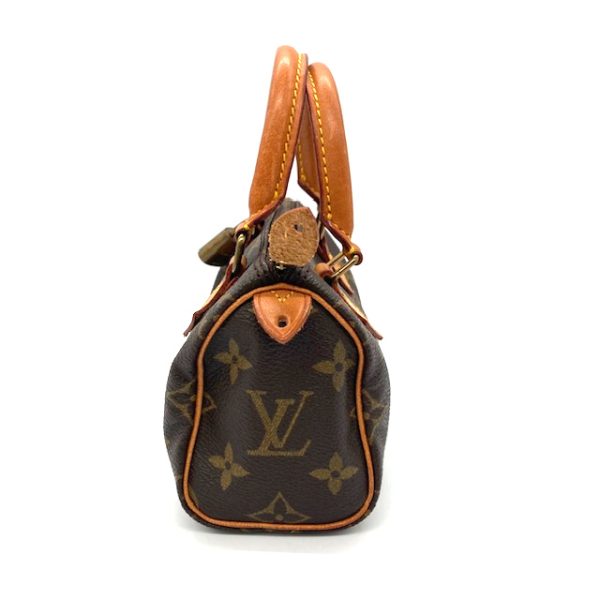 3 Louis Vuitton Mini Speedy Monogram Shoulder Bag