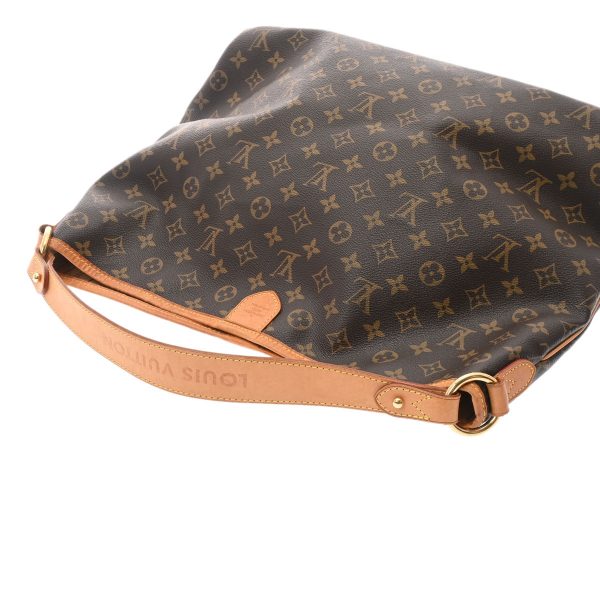 3 Louis Vuitton Monogram Delightful MM Brown