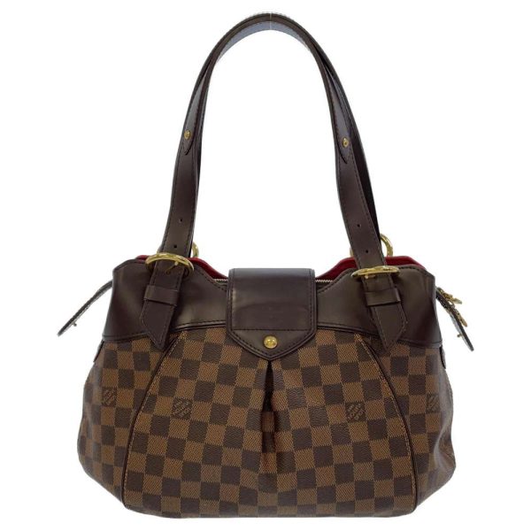 3 Louis Vuitton Handbag Damier Ebene Sistina PM