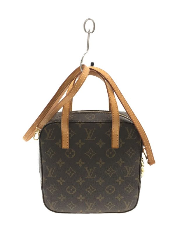 3 Louis Vuitton Spontini Monogram Brown Overall Pattern