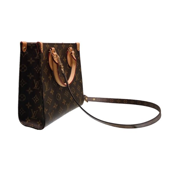 3 Louis Vuitton Sac Plat BB Monogram Handbag