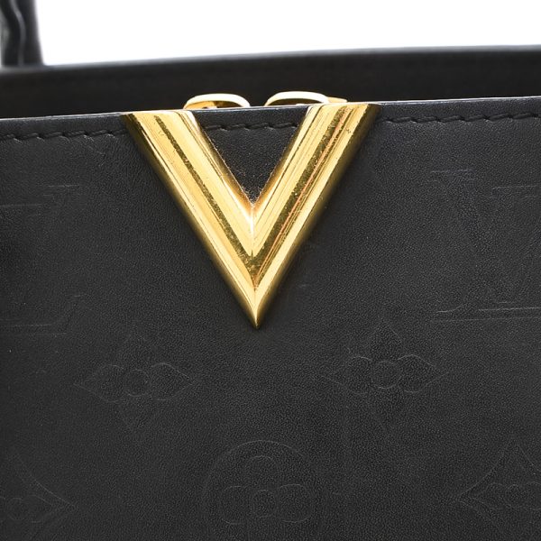 3 Louis Vuitton Monogram Very Tote MM Shoulder Bag Noir Black