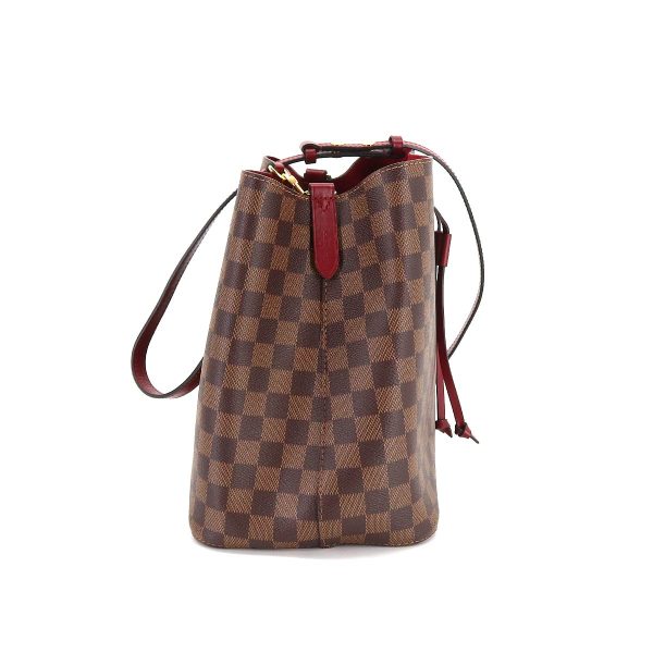 3 Louis Vuitton Damier Neonoe Shoulder Bag Cherry Berry Ebene