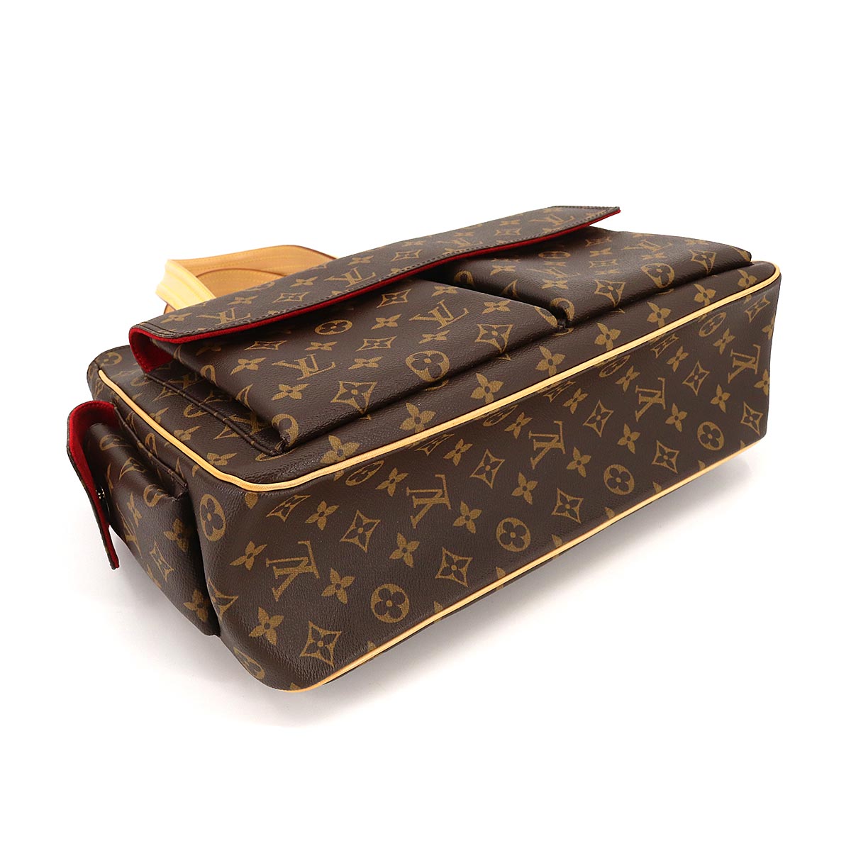 Louis Vuitton Multipli Cite Monogram Canvas Shoulder Bag Brown - Image 4