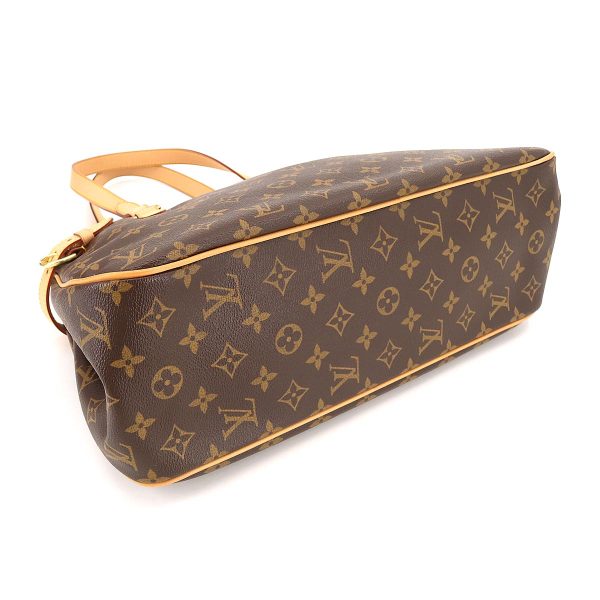 4 Louis Vuitton Monogram Batignolles Horizontal Tote Bag Brown Gold Metal Fittings