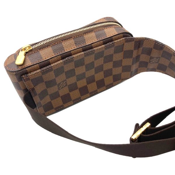 4 Louis Vuitton Damier Jeronimos Shoulder Bag Body Bag Brown