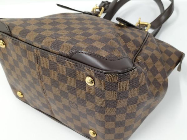 4 Louis Vuitton Verona MM Handbag Damier Ebene Brown