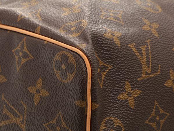 4 Louis Vuitton Speedy 35 Handbag Monogram Brown