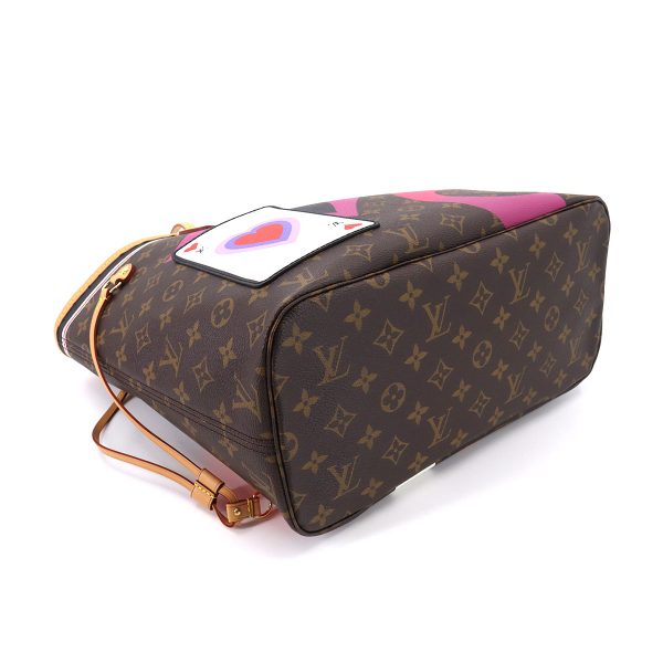 4 Louis Vuitton Game On Monogram Neverfull MM Tote Bag Multicolor