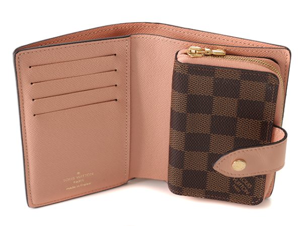 4 Louis Vuitton Portefeuille Juliet Folio Wallet Damier