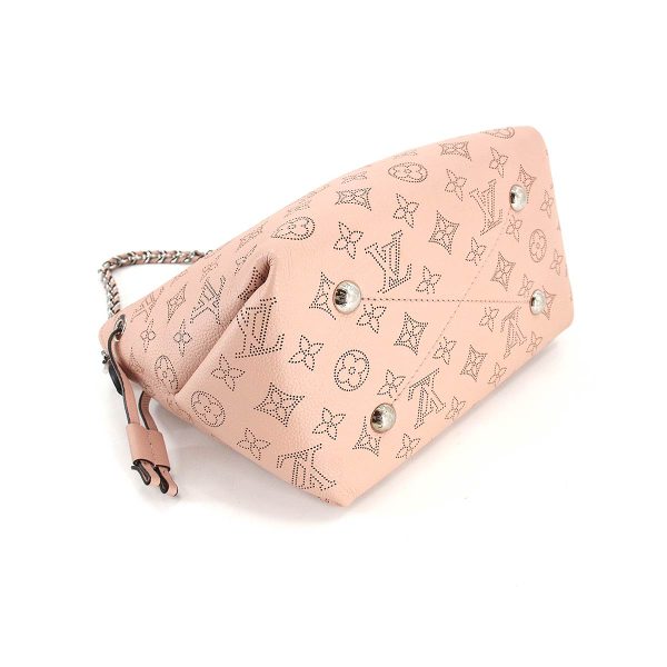 4 Louis Vuitton Mahina Bella Shoulder Bag Leather Magnolia Pink