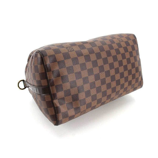 4 Louis Vuitton Damier Speedy Bandouliere 30 2way Hand Shoulder Bag Ebene