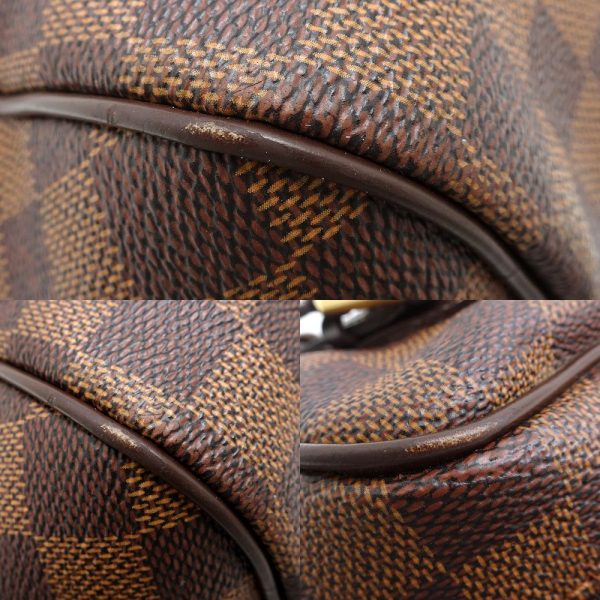 4 Louis Vuitton Damier Rivington GM Shoulder Bag Ebene