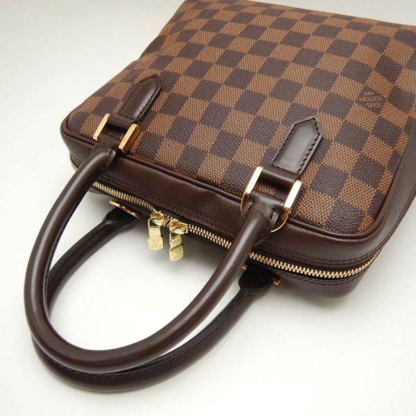 4 Louis Vuitton Damier Brera Handbag Brown