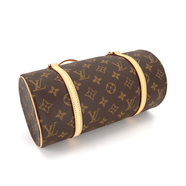 4 Louis Vuitton Monogram Papillon 26 Hand Bag Brown