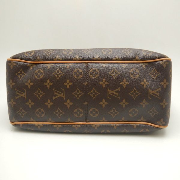 4 Louis Vuitton Monogram Delightful MM Shoulder Bag Brown