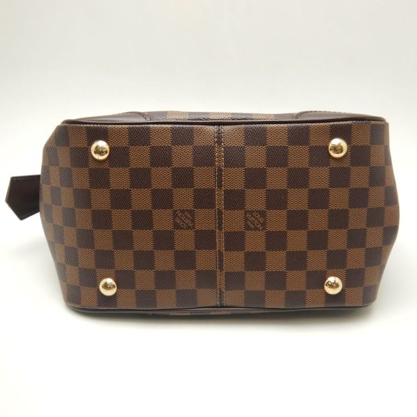 4 Louis Vuitton Damier Verona PM Handbag Brown