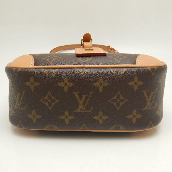 4 Louis Vuitton Monogram Deauville Mini Shoulder Bag Brown