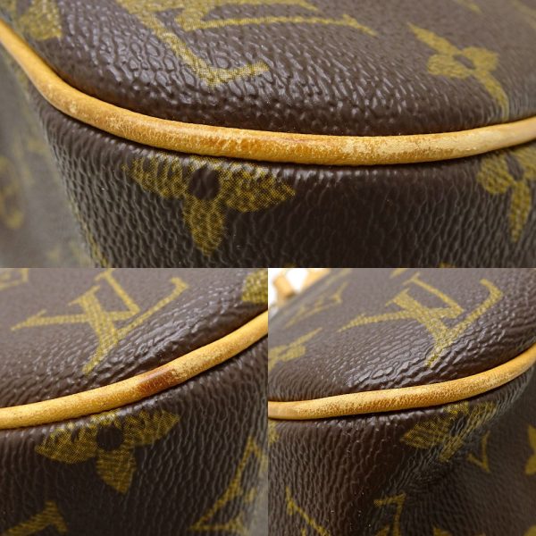 4 Louis Vuitton Monogram Batignolles Horizontal Crossbody Shoulder Bag Brown