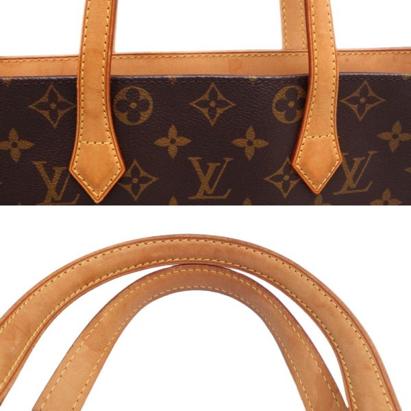 4 Louis Vuitton Monogram Wilshire PM Handbag Brown