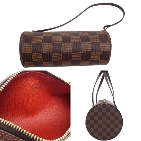 4 Louis Vuitton Damier Papillon 30 Handbag Brown