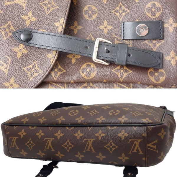 4 Louis Vuitton Christopher Messenger Diagonal Monogram Macassar Brown