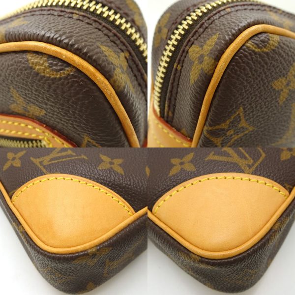 4 Louis Vuitton Monogram Marly Dragonne Brown Clutch Bag