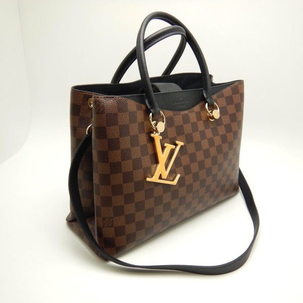 4 Louis Vuitton Damier LV Riverside Ebene 2WAY Bag