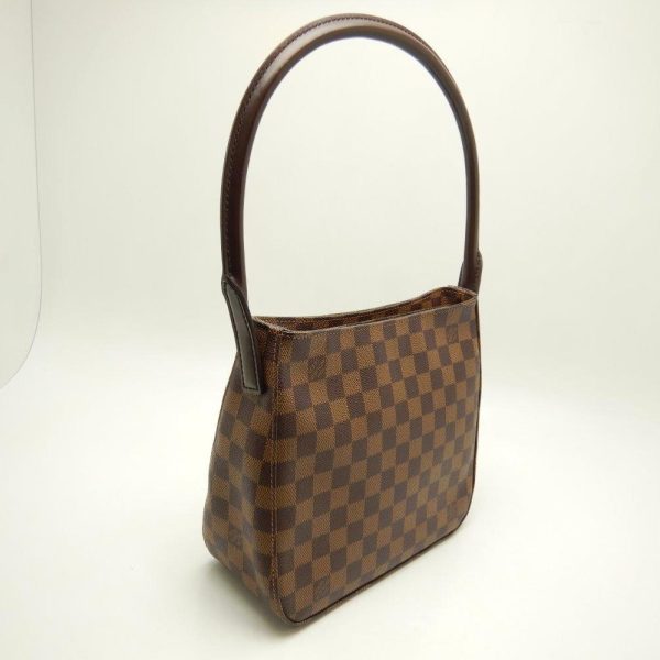 4 Louis Vuitton Damier Looping MM Ebene Shoulder Brown