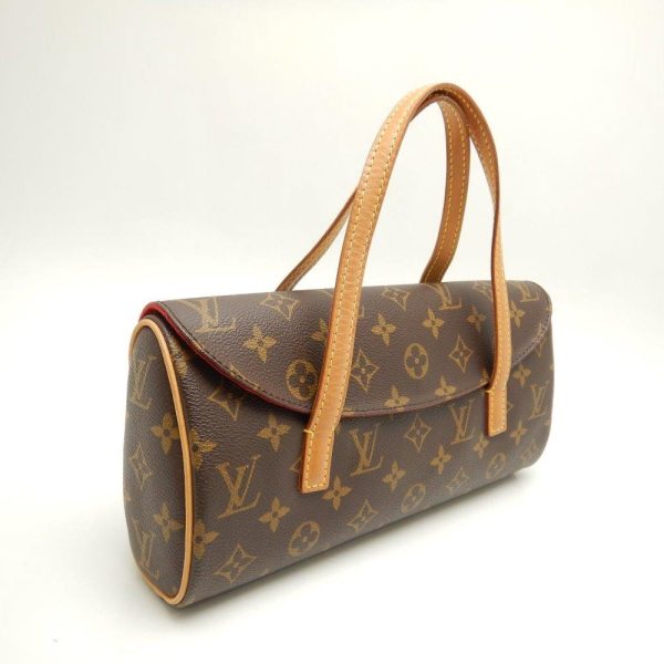 4 Louis Vuitton Monogram Sonatine Brown Handbag