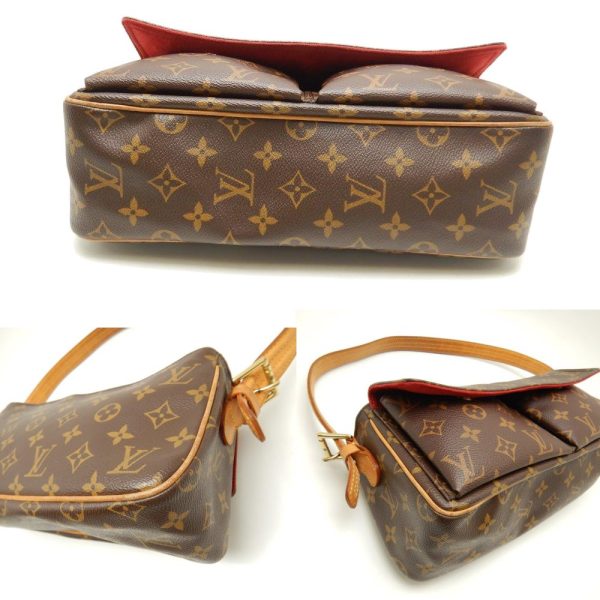 4 Louis Vuitton Monogram Viva Cite MM Brown Shoulder Bag