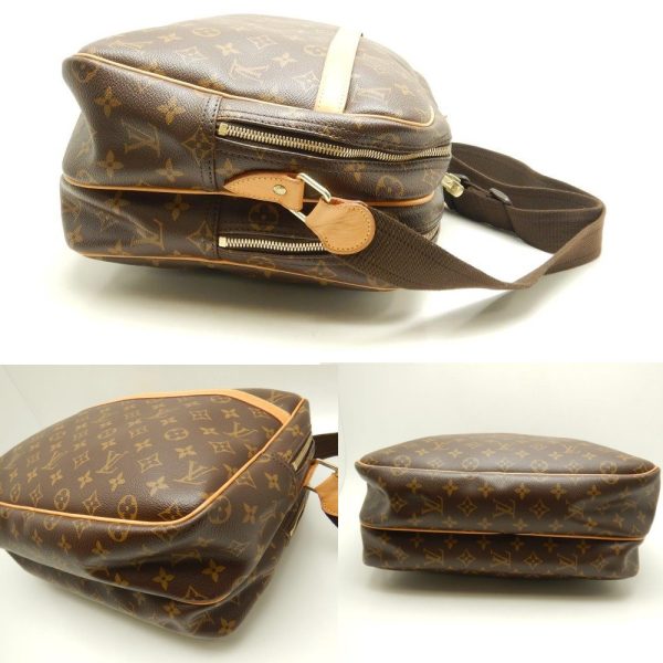 4 Louis Vuitton Monogram Reporter GM Brown