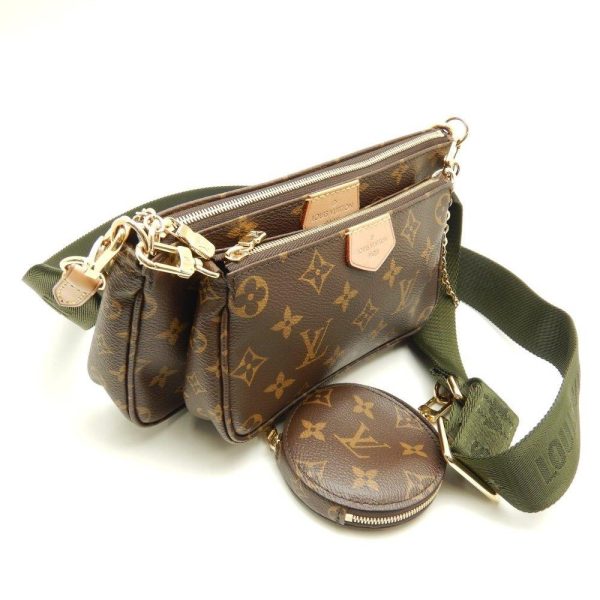 4 Louis Vuitton Monogram Multi Pochette Accessoire Brown